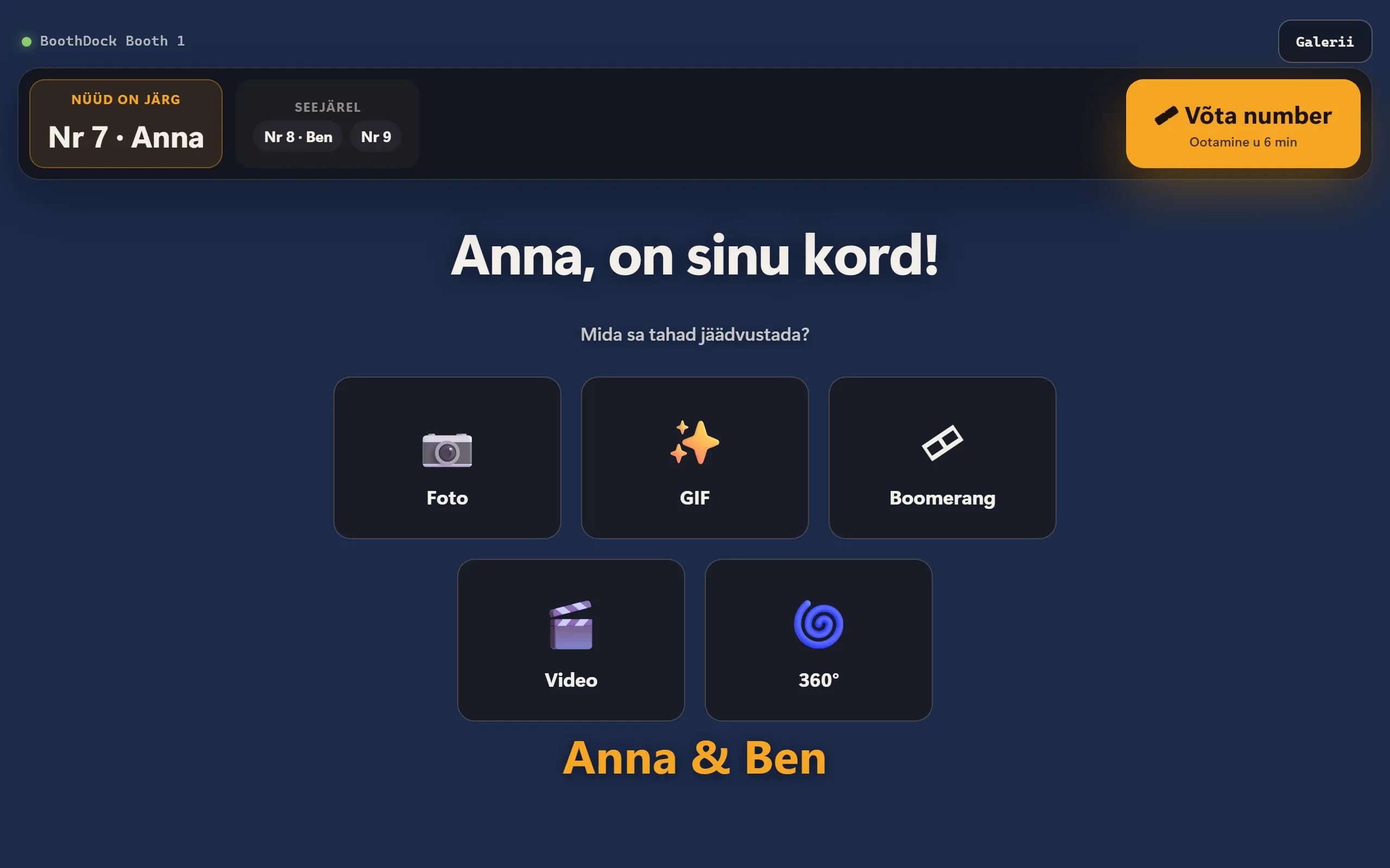 Jaam: külalised valivad režiimi, Box jäädvustab