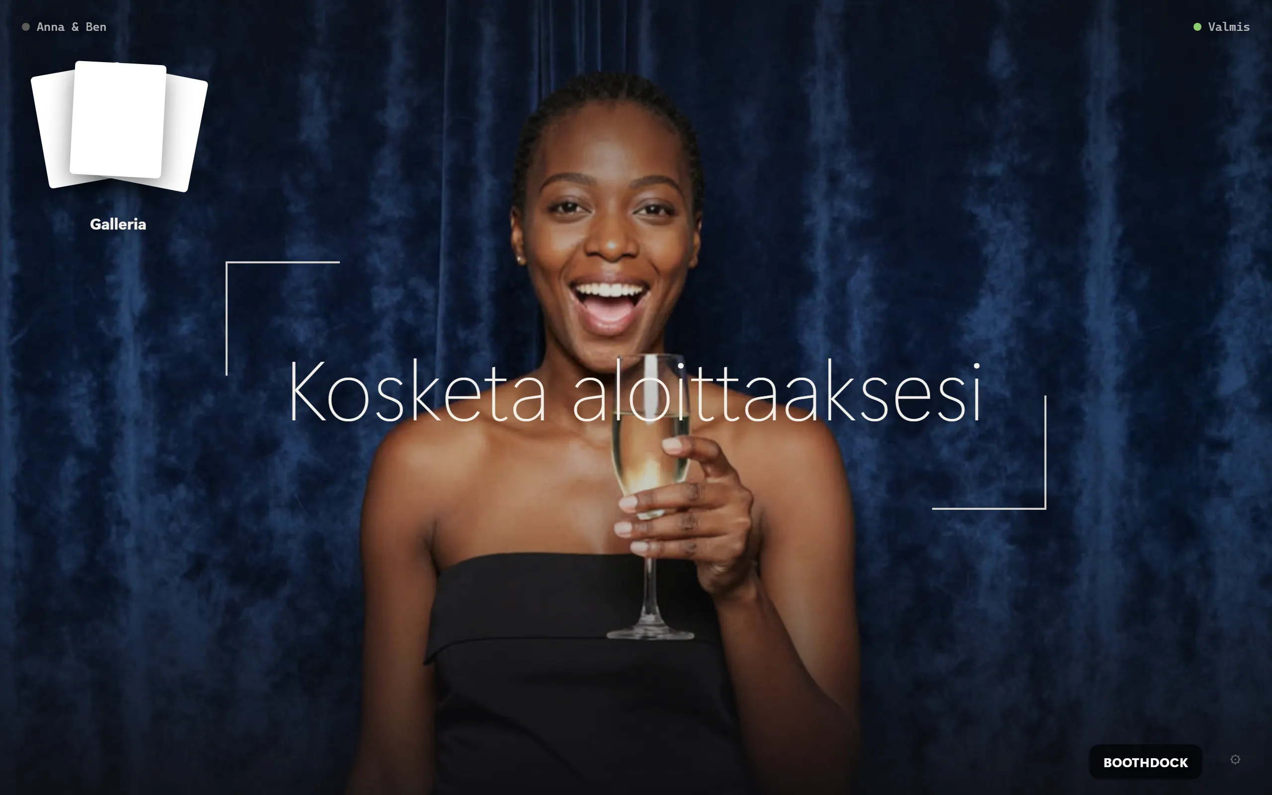 Vieraskioski Boxilla: „Kosketa aloittaaksesi" livekuvalla